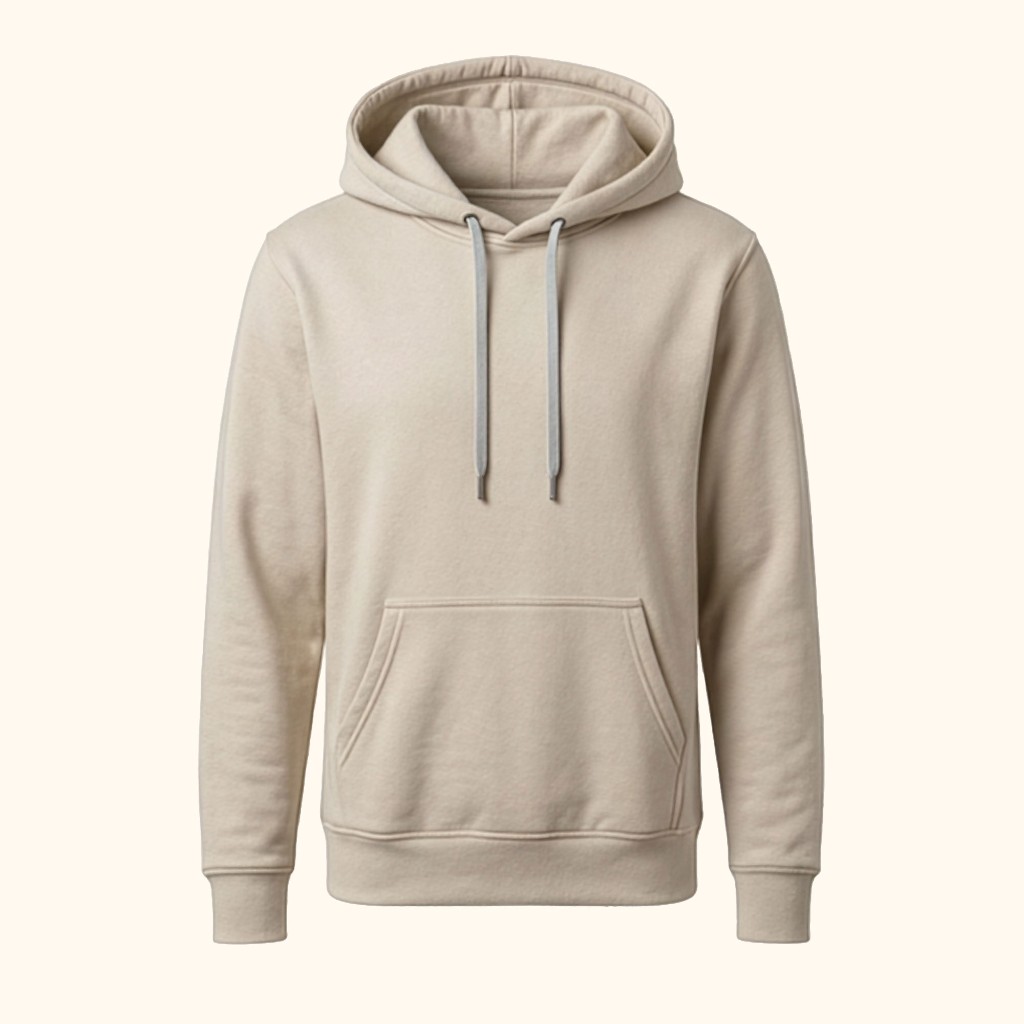 Cream hoodie